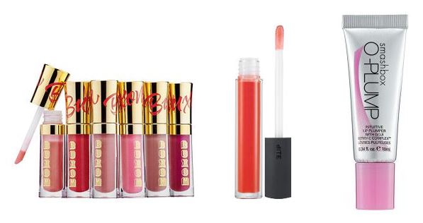 Lip plumping lipsticks and glosses products photo