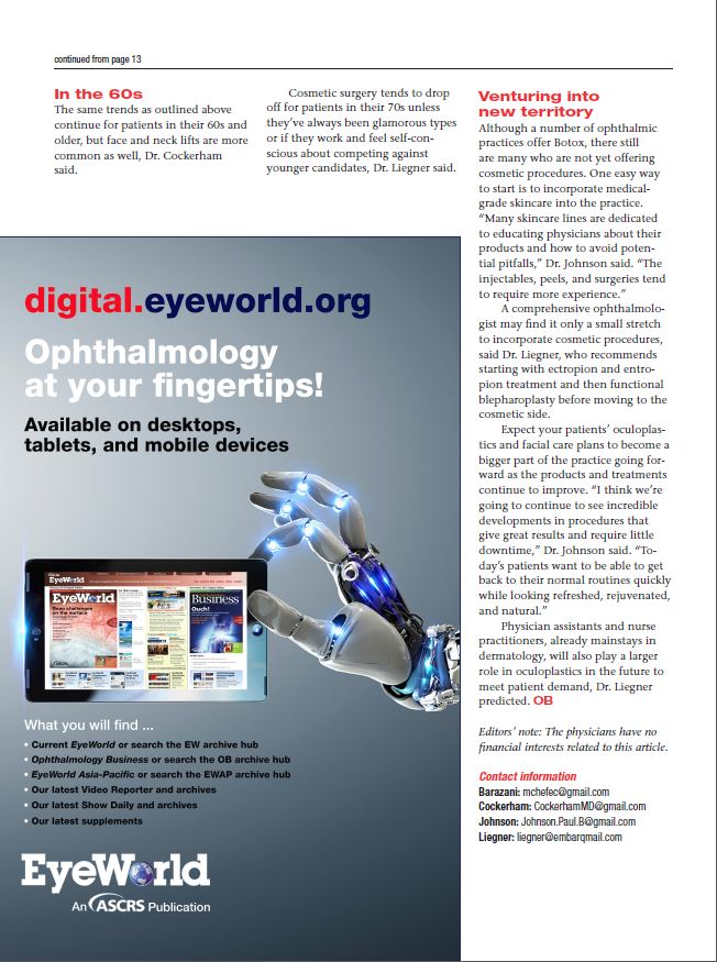 Magazine publication: digital.eyeworld.org