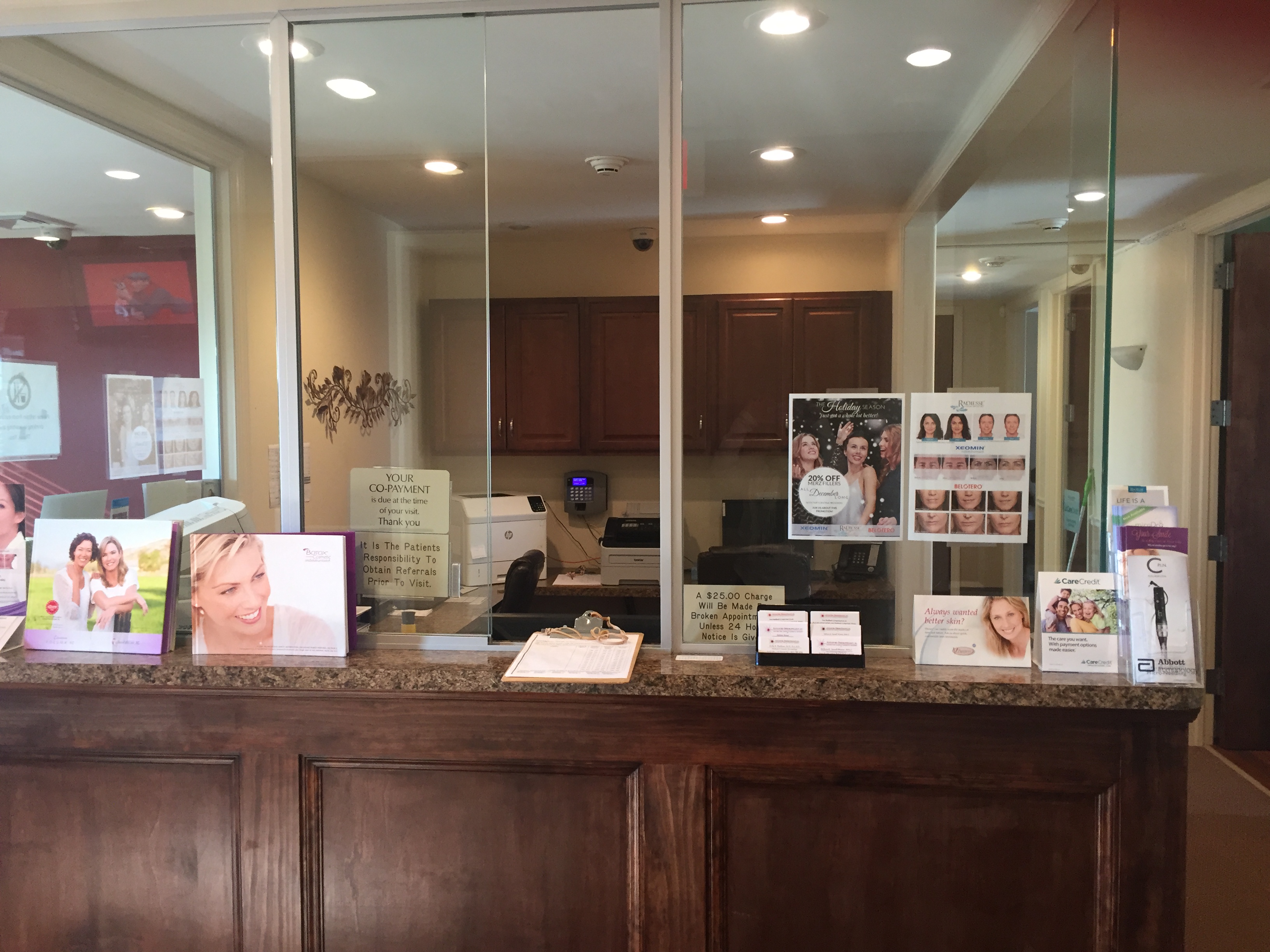 Dermatological treatments office photo